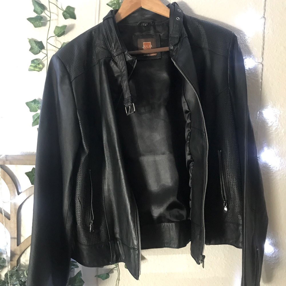 Vintage Genuine Leather Jacket